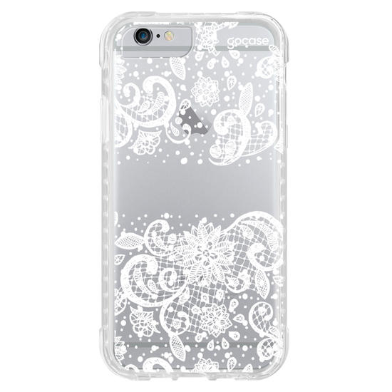 Capinha para celular Renda White