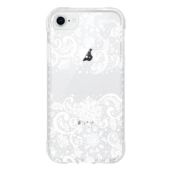 Capinha para celular Renda White