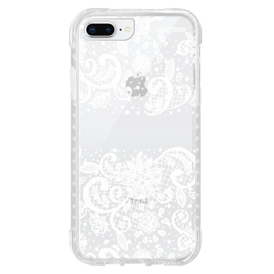Capinha para celular Renda White