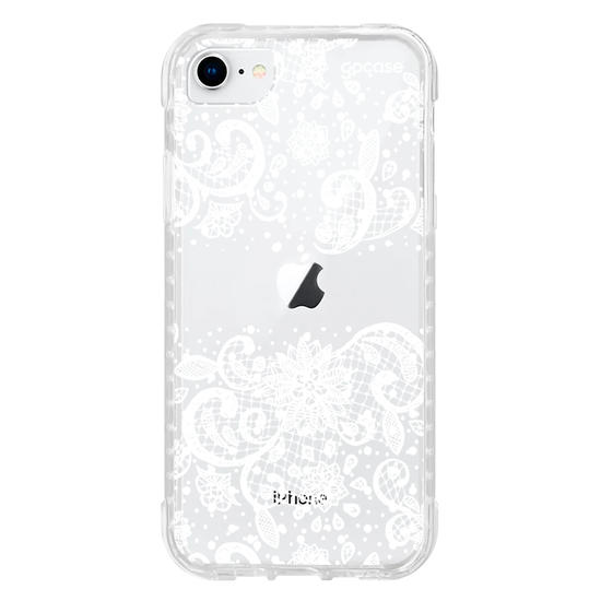 Capinha para celular Renda White