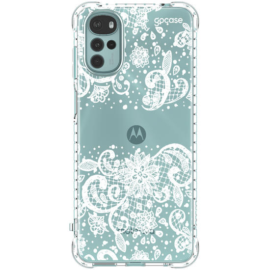 Capinha para celular Renda White