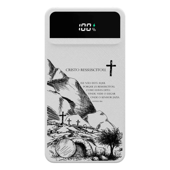 Carregador Portátil Turbo 10000mah - Ressurreição de Cristo
