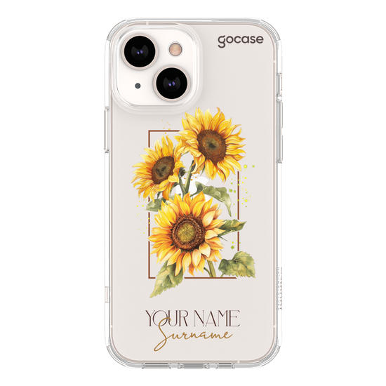 Sunflower Portrait Phone Case