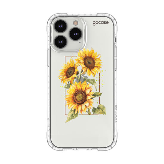 Capinha para celular Capinha Para Celular -  Retrato - Girassóis