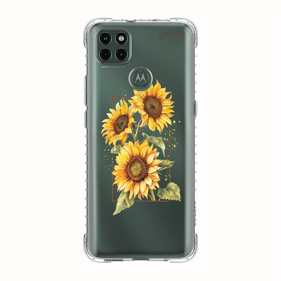 Capinha para celular Capinha Para Celular -  Retrato - Girassóis