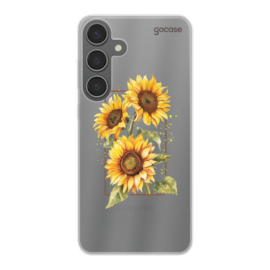 Sunflower Portrait Phone Case