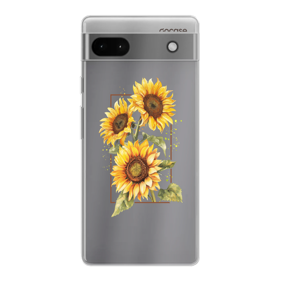 Sunflower Portrait Phone Case