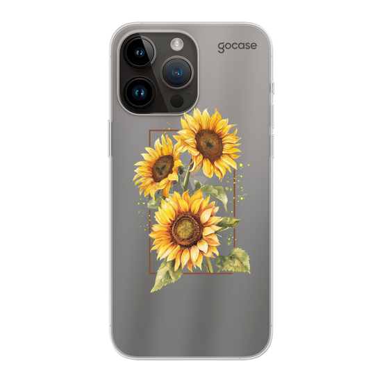 Sunflower Portrait Phone Case