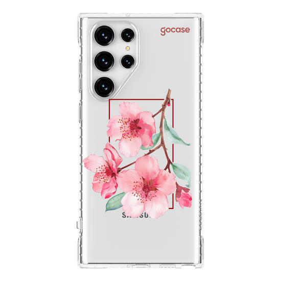 Capinha para celular Capinha Para Celular -  Retrato - Flores de Sakura