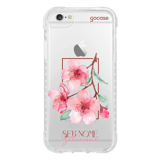 Capinha para celular Capinha Para Celular -  Retrato - Flores de Sakura
