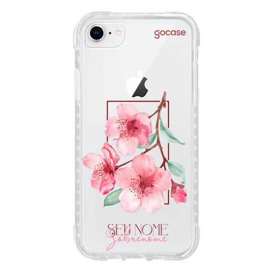Capinha para celular Capinha Para Celular -  Retrato - Flores de Sakura