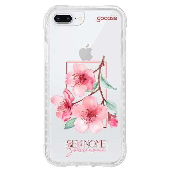 Capinha para celular Capinha Para Celular -  Retrato - Flores de Sakura