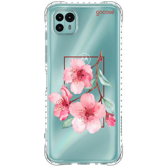 Capinha para celular Capinha Para Celular -  Retrato - Flores de Sakura