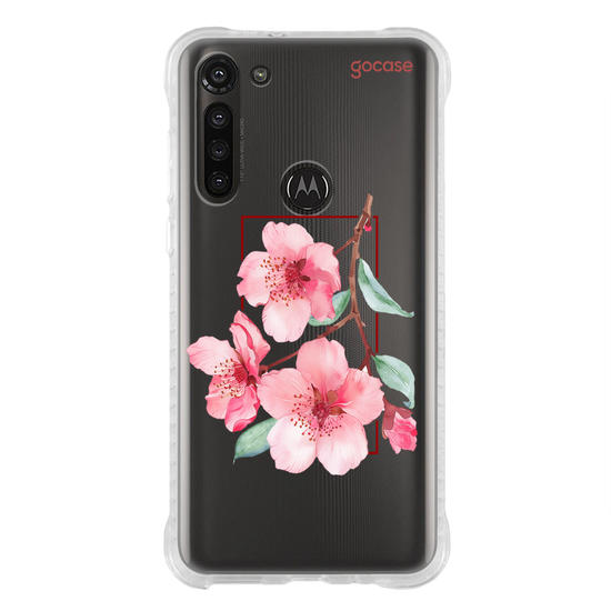 Capinha para celular Capinha Para Celular -  Retrato - Flores de Sakura