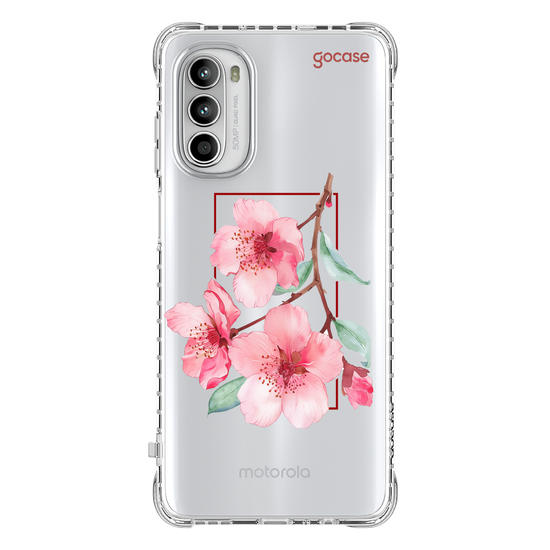 Capinha para celular Capinha Para Celular -  Retrato - Flores de Sakura