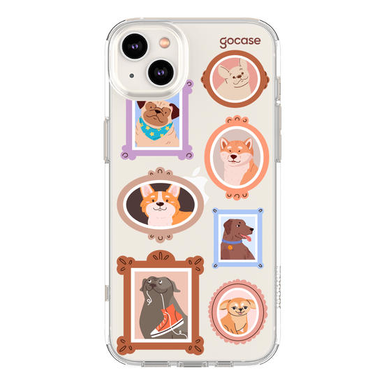 Capinha para celular  Retratos Cachorros