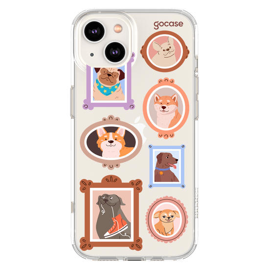 Capinha para celular  Retratos Cachorros