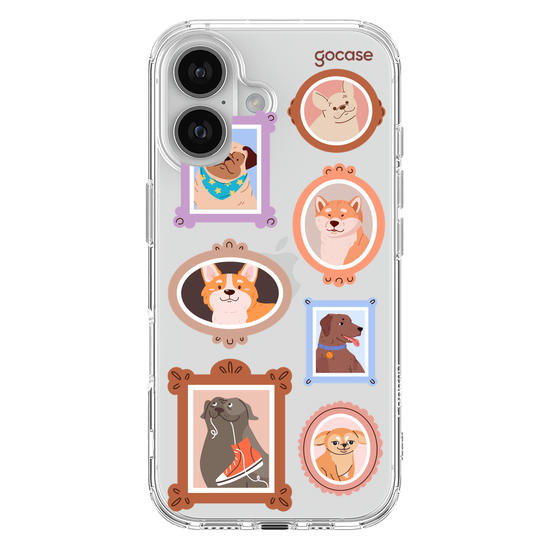 Capinha para celular  Retratos Cachorros