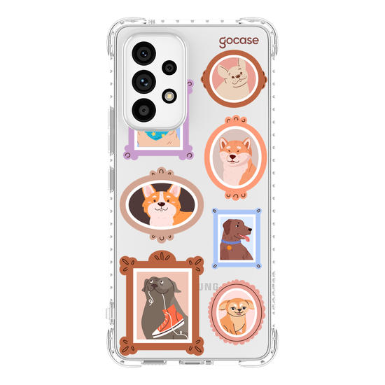 Capinha para celular  Retratos Cachorros