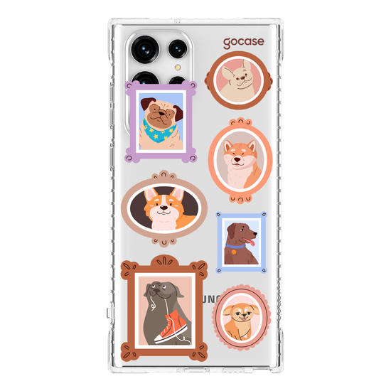Capinha para celular  Retratos Cachorros