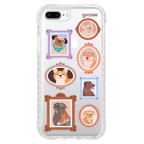 Capinha para celular  Retratos Cachorros