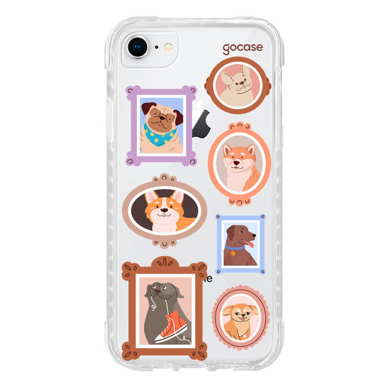 Capinha para celular  Retratos Cachorros