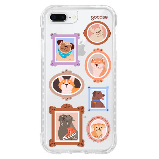 Capinha para celular  Retratos Cachorros