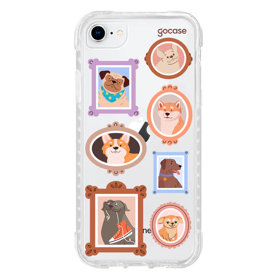 Capinha para celular  Retratos Cachorros