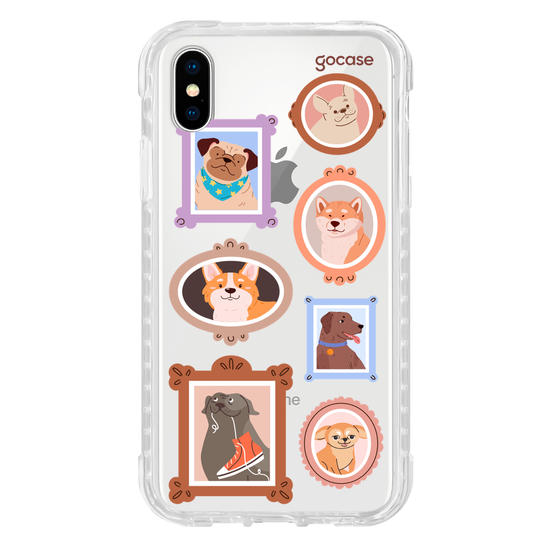 Capinha para celular  Retratos Cachorros