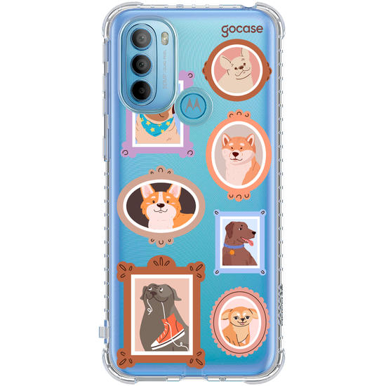 Capinha para celular  Retratos Cachorros