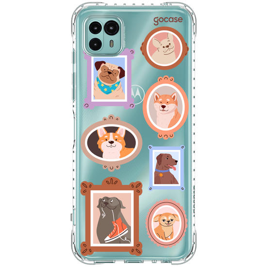 Capinha para celular  Retratos Cachorros