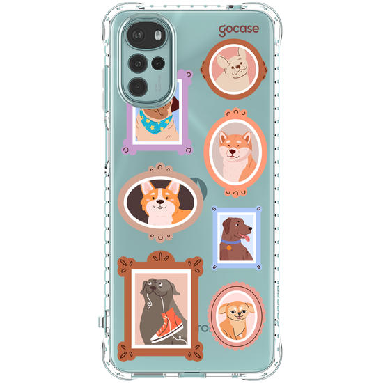 Capinha para celular  Retratos Cachorros