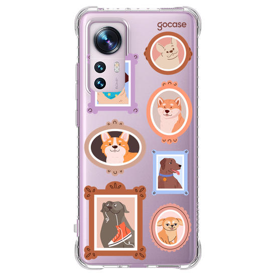 Capinha para celular  Retratos Cachorros