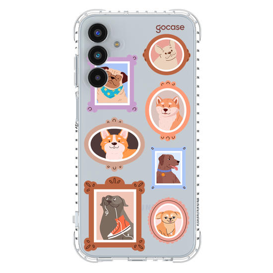 Capinha para celular  Retratos Cachorros