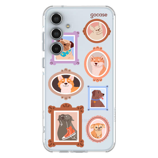 Capinha para celular  Retratos Cachorros