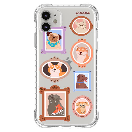 Capinha para celular  Retratos Cachorros