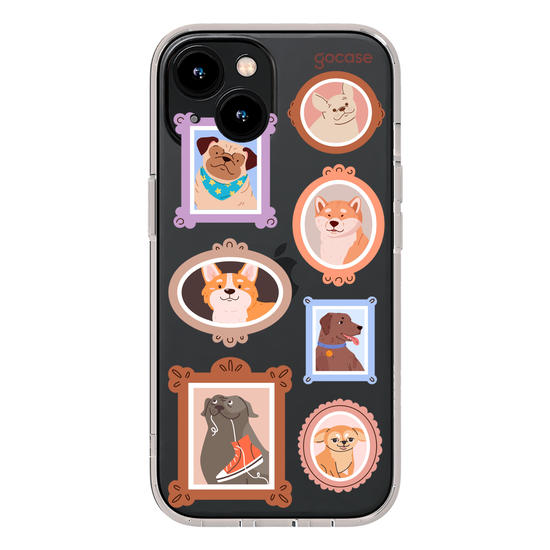 Capinha para celular  Retratos Cachorros