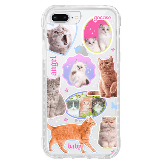 Capinha para celular  Retratos Gatos Fofo