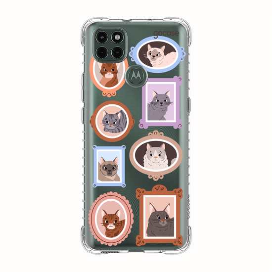 Capinha para celular  Retratos Gatos