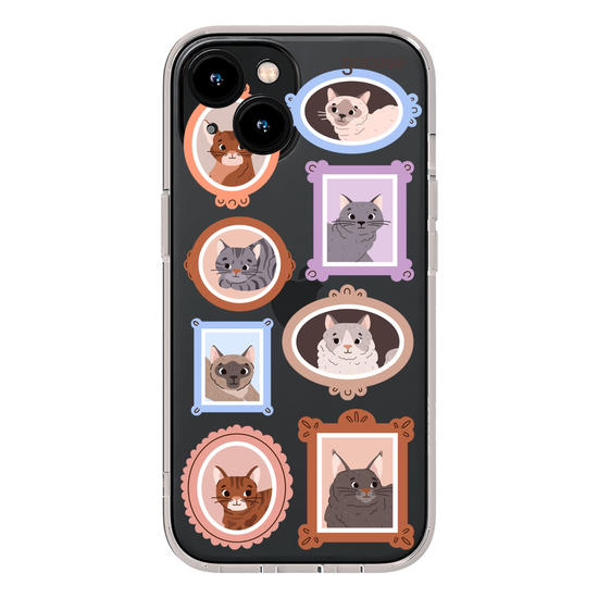 Capinha para celular  Retratos Gatos