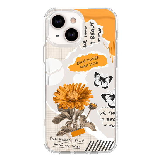 Colagem Vintage Yellow Phone Case