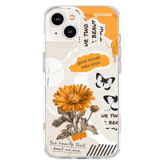 Capinha para celular Colagem Vintage Yellow