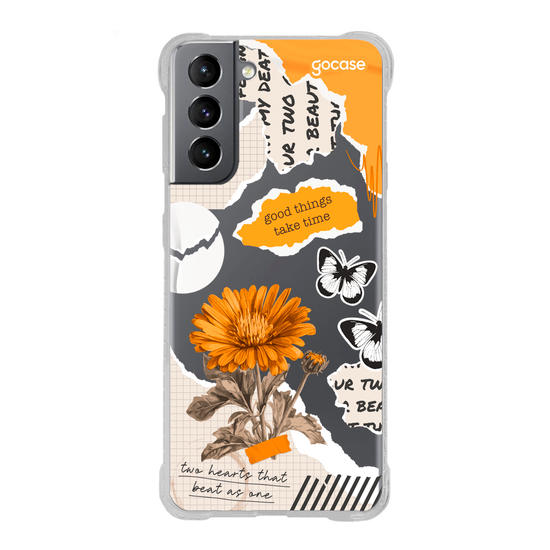 Capinha para celular Colagem Vintage Yellow