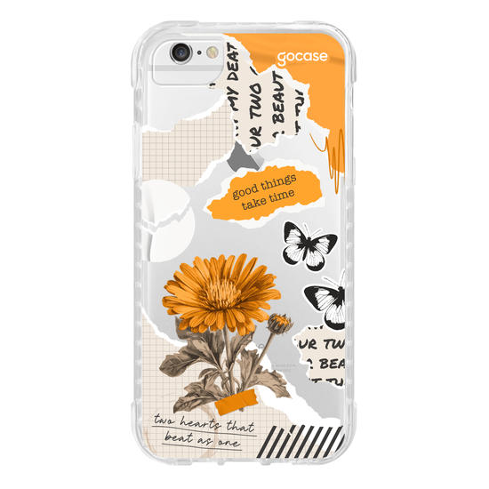 Capinha para celular Colagem Vintage Yellow