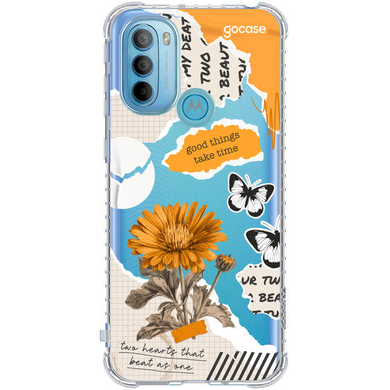 Capinha para celular Colagem Vintage Yellow