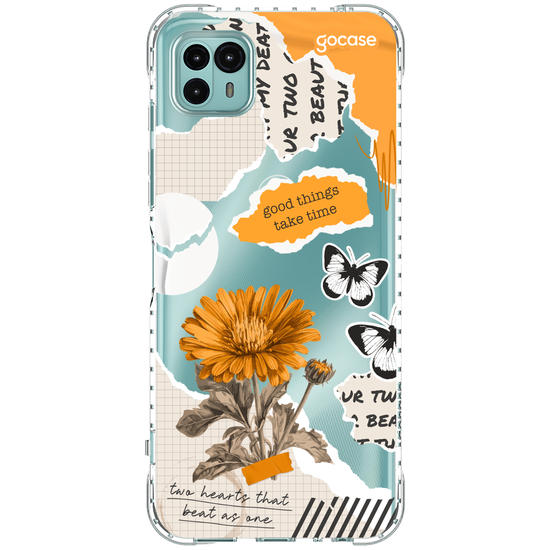 Capinha para celular Colagem Vintage Yellow