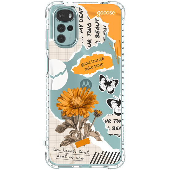 Capinha para celular Colagem Vintage Yellow