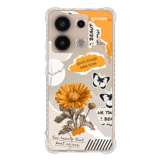 Capinha para celular Colagem Vintage Yellow