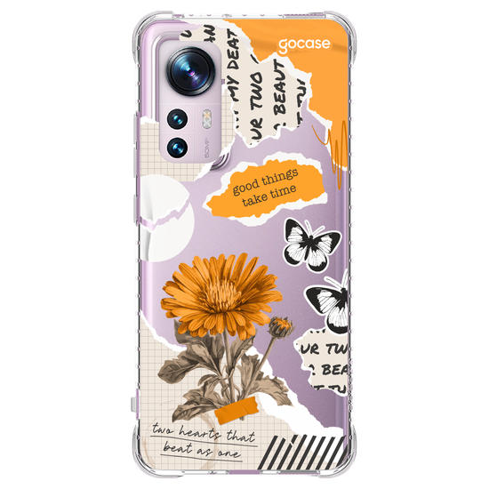 Capinha para celular Colagem Vintage Yellow