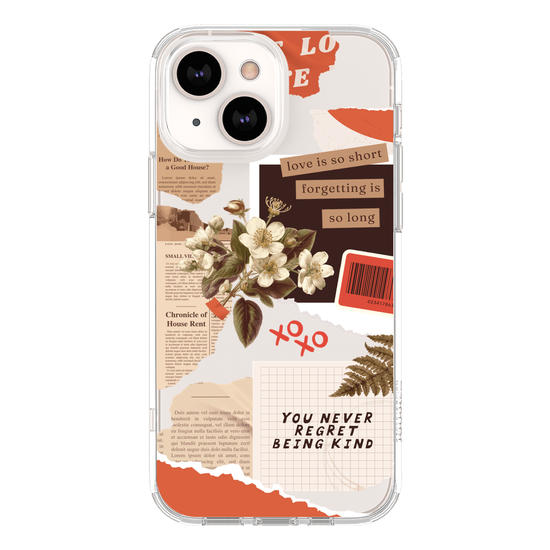 Colagem Vintage Red Phone Case